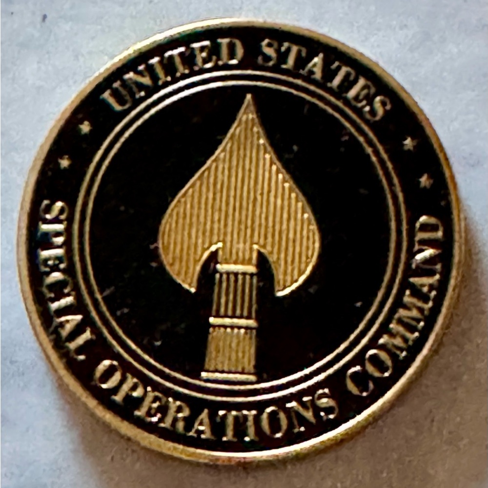 United States Special Operations Command Coin